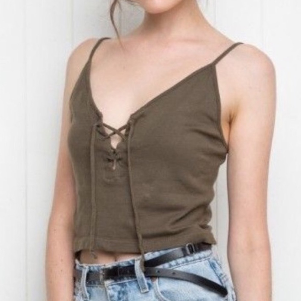 Brandy Melville Tie Up Top